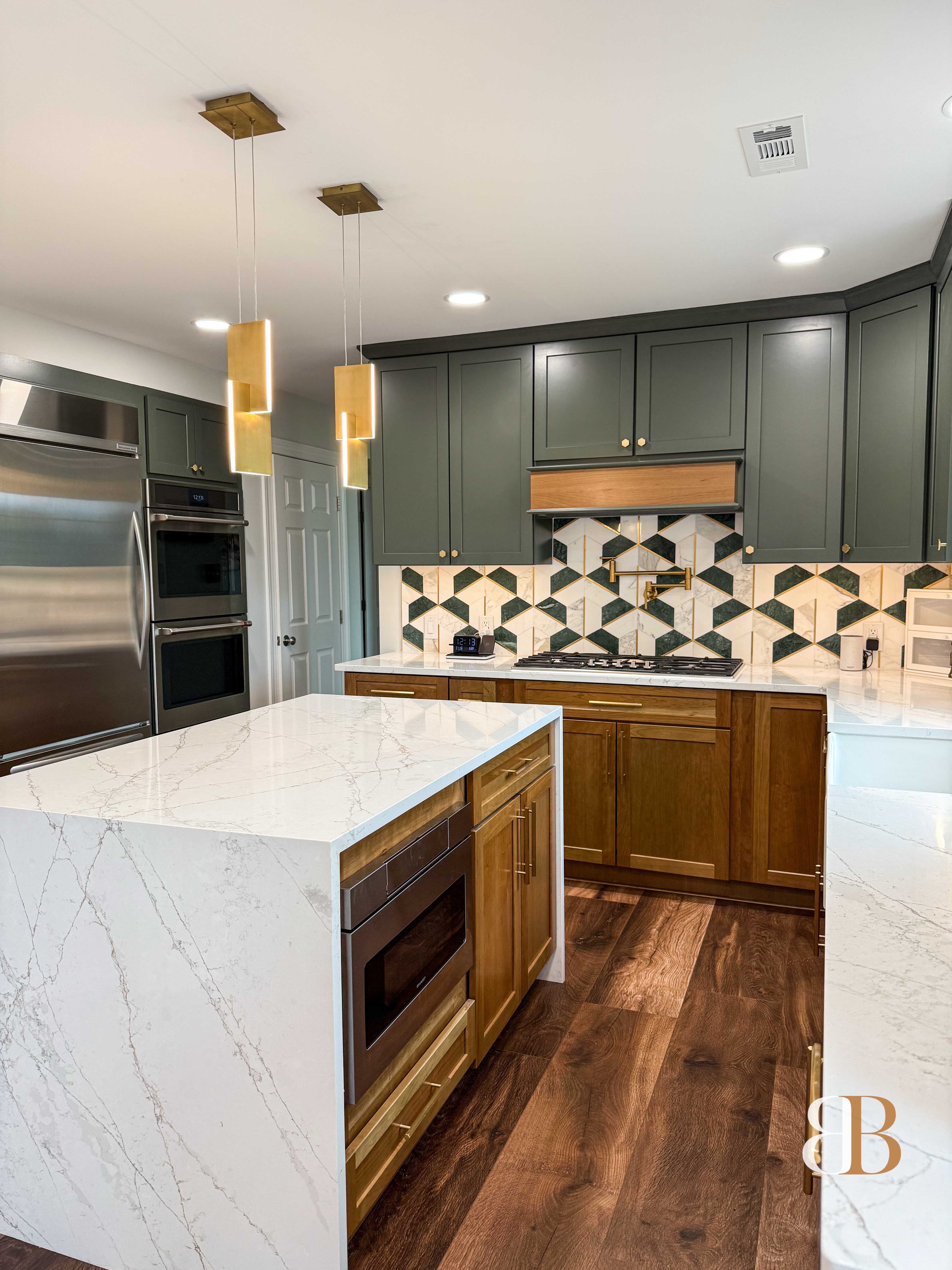 Contemporary kitchen remodel in Horsham by B&B Associates Creations — photo 3